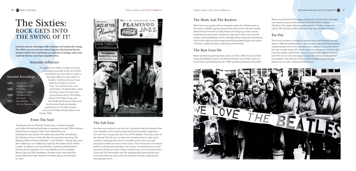 Rock A Life Story inside pages